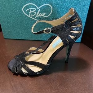 Blue By Betsey Johnson SB-Tee Glitter Heels